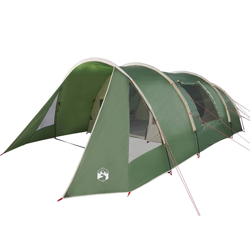 Tunnel Tent 5-Person Green and White 805 x 405 x 211 cm