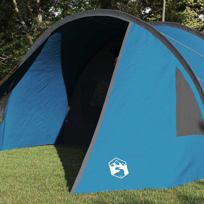 Tunnel Tent 5-Person with Roof Blue and Grey 805 x 405 x 211 cm