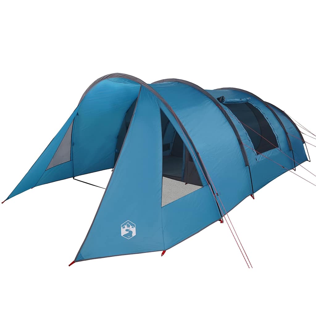 Tunnel Tent 5-Person with Roof Blue and Grey 805 x 405 x 211 cm