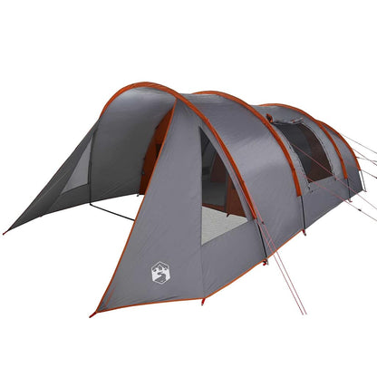 Tunnel Tent 5-Person Grey and Orange 805 x 405 x 211 cm
