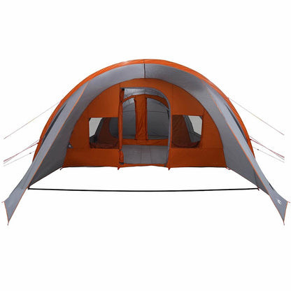 Tunnel Tent 5-Person Grey and Orange 805 x 405 x 211 cm