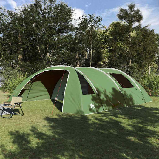 Tunnel Tent 6-Person 6-Person Green and White