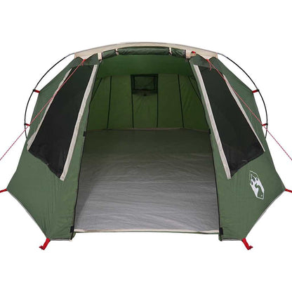 Tunnel Tent 3-Person Green and White 328 x 228 x 115 cm
