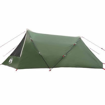 Tunnel Tent 3-Person Green and White 328 x 228 x 115 cm