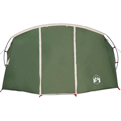 Tunnel Tent 4-Person Green and White 318 x 275 x 140 cm