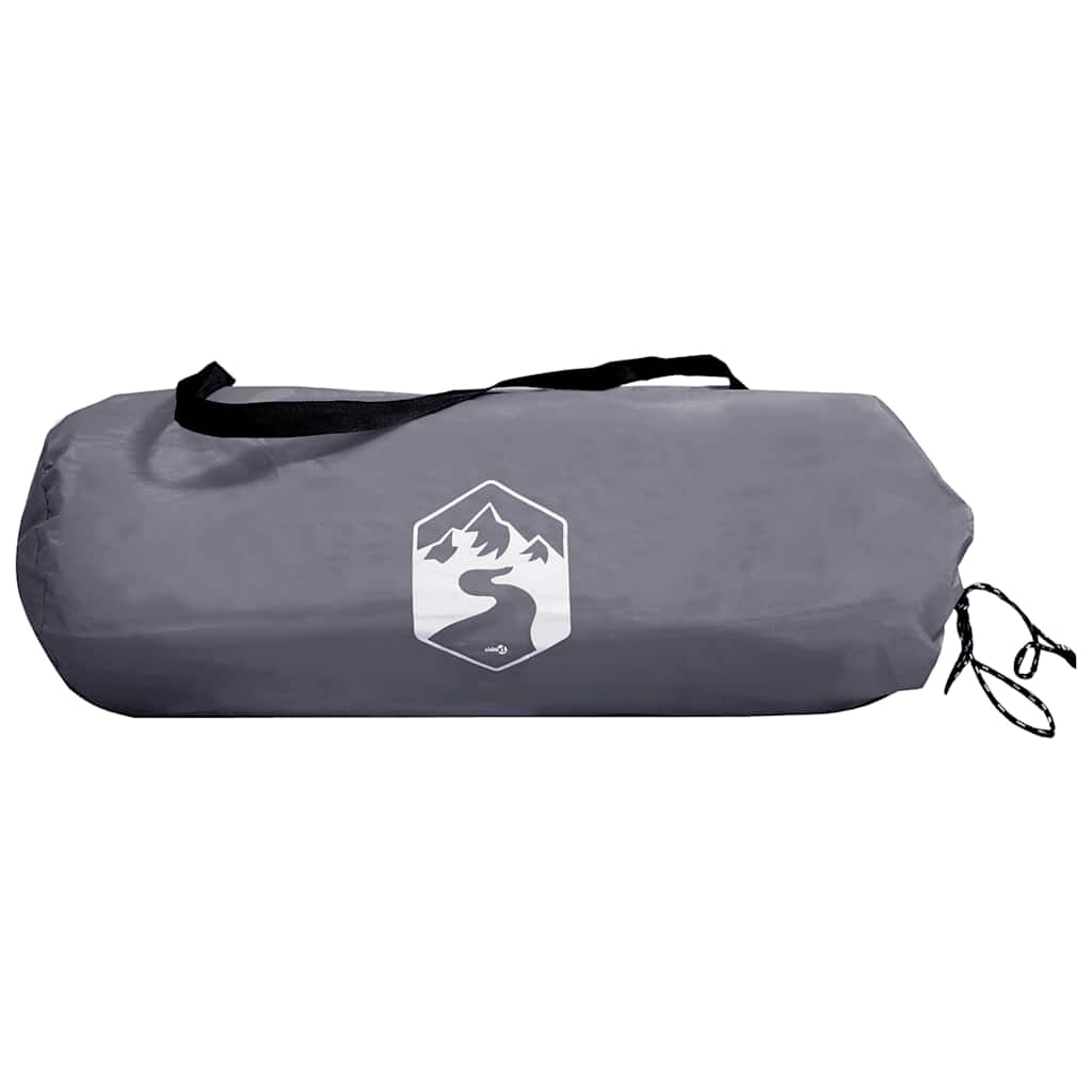 Tunnel Tent 4-Person Grey and Orange 318 x 275 x 140 cm