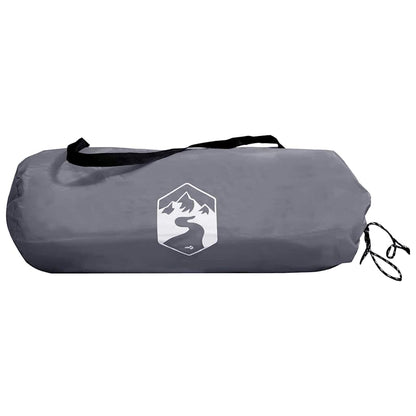 Tunnel Tent 4-Person Grey and Orange 318 x 275 x 140 cm