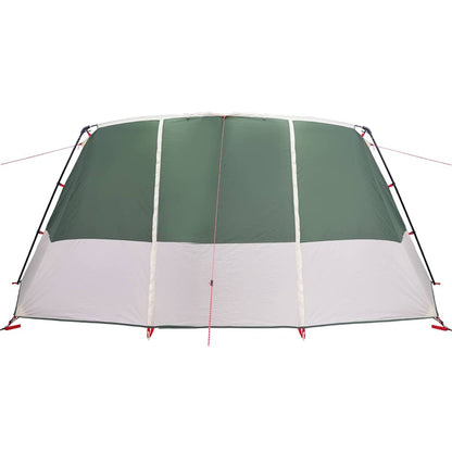 Family Tent 12-Person Green and White 760 x 645 x 230 cm