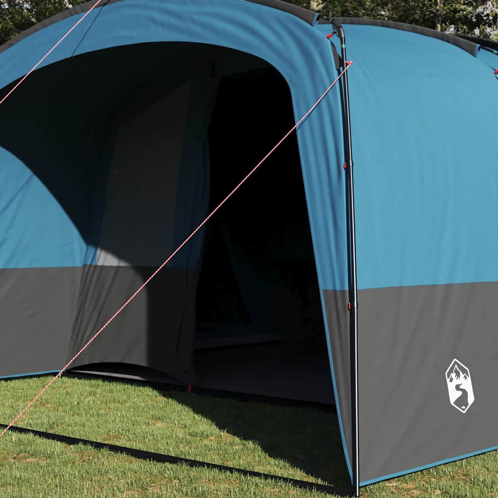 Family Tent 12-Person Blue and Grey 760 x 645 x 230 cm