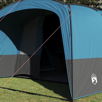 Family Tent 12-Person Blue and Grey 760 x 645 x 230 cm