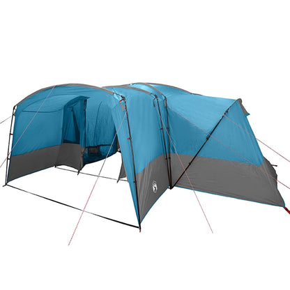 Family Tent 12-Person Blue and Grey 760 x 645 x 230 cm