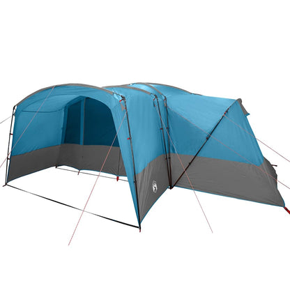 Family Tent 12-Person Blue and Grey 760 x 645 x 230 cm