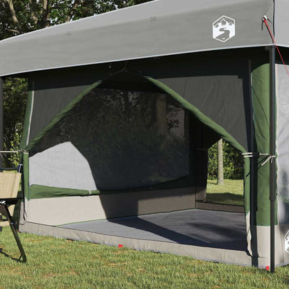 Inner Tent 7-Person with Roof Green and Grey 300 x 300x 250 cm