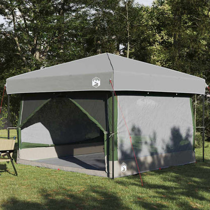 Inner Tent 7-Person with Roof Green and Grey 300 x 300x 250 cm