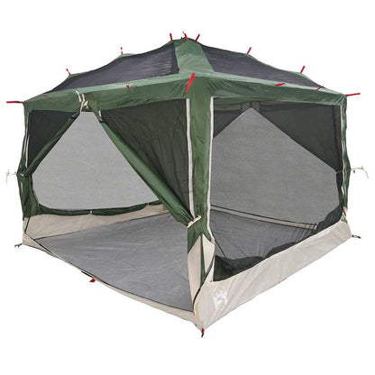 Inner Tent 7-Person with Roof Green and Grey 300 x 300x 250 cm