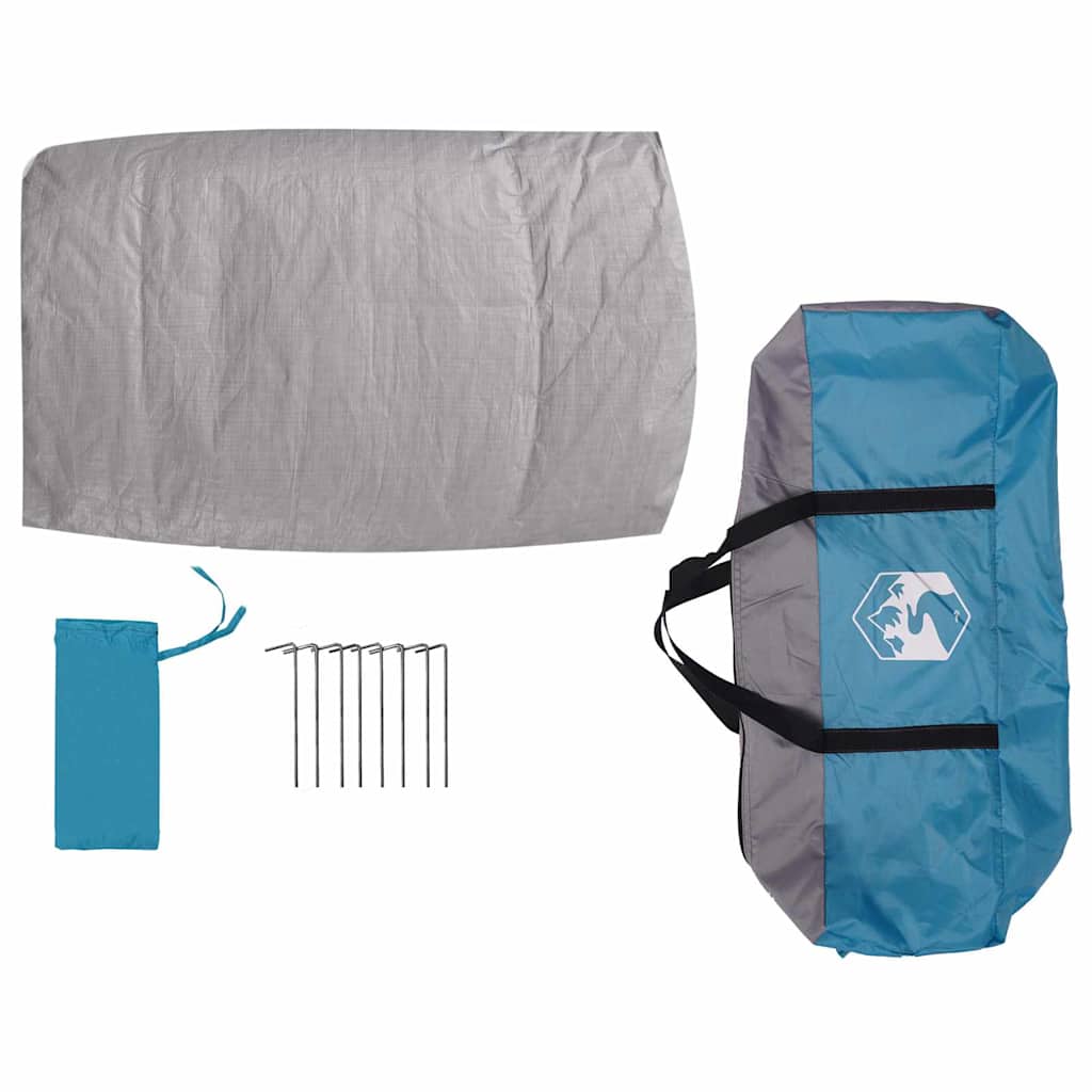 Inner Tent 7-Person with Roof Blue and Grey 300 x 300x 250 cm