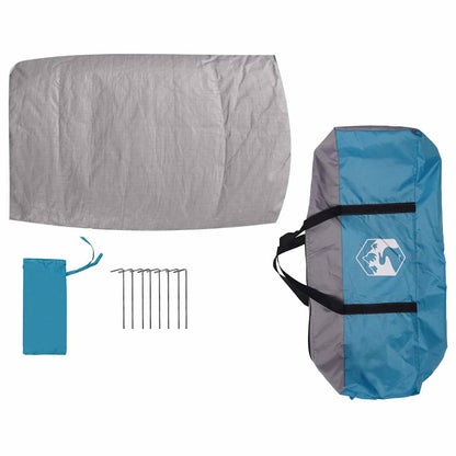 Inner Tent 7-Person with Roof Blue and Grey 300 x 300x 250 cm