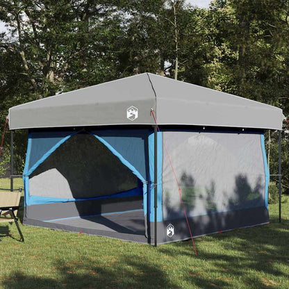 Inner Tent 7-Person with Roof Blue and Grey 300 x 300x 250 cm