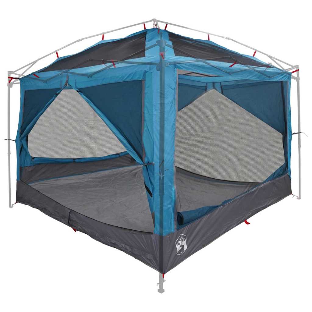 Inner Tent 7-Person with Roof Blue and Grey 300 x 300x 250 cm