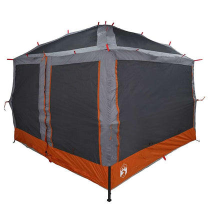 Inner Tent 7-Person with Roof Grey and Orange 300 x 300x 250 cm