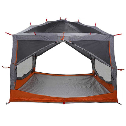 Inner Tent 7-Person with Roof Grey and Orange 300 x 300x 250 cm