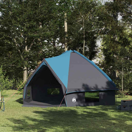 Teepee Tent 10-Person 10-Person Blue and Grey