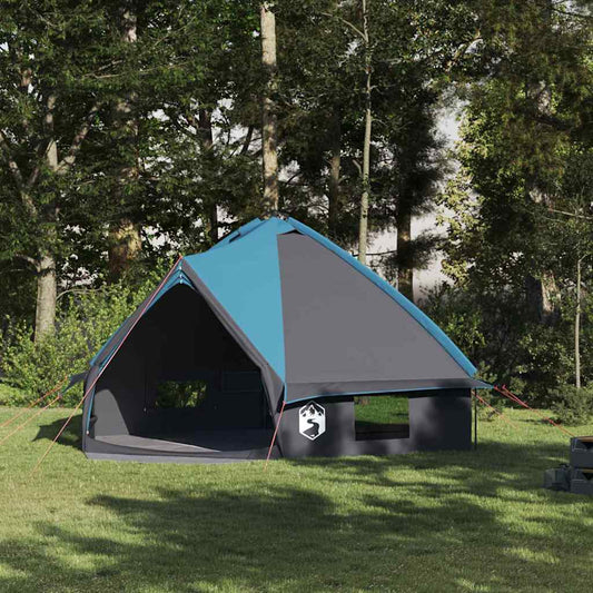 Teepee Tent 8-Person 8-Person Blue and Grey