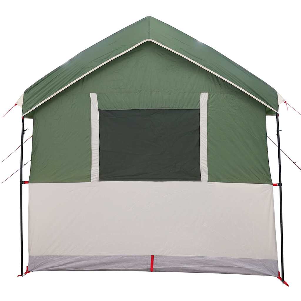 Family Tent 4-Person Green and White 324 x 255 x 230 cm