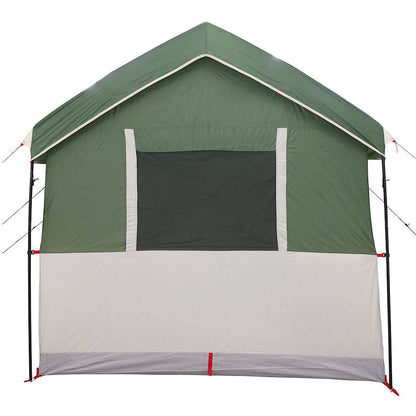 Family Tent 4-Person Green and White 324 x 255 x 230 cm