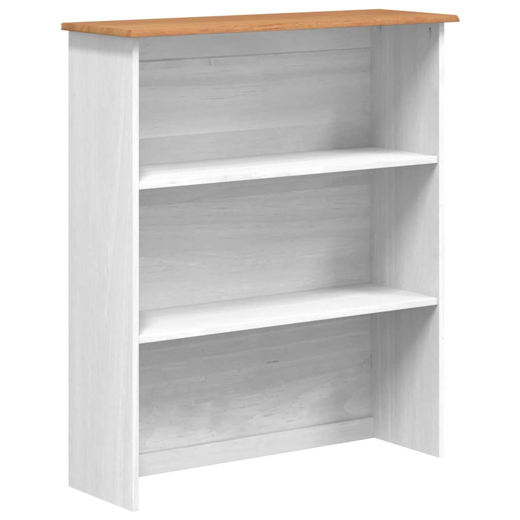 Hutch ASKIM White 91 x 40 x 200.5 cm Solid Pine Wood
