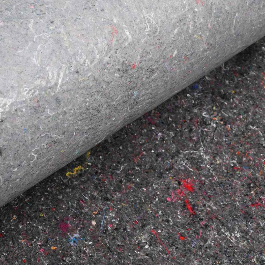 Pond Fleece 1 x 10 m Polyester and Cotton Grey