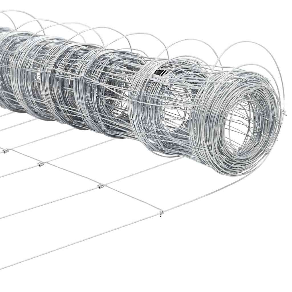 Field Fence Grey 1.2 x 10 m Steel