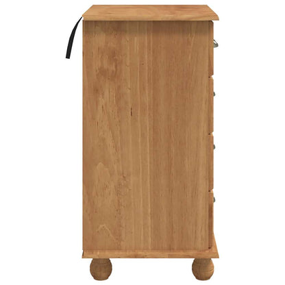 Chest of Drawer 5-Drawer ASKIM Brown 48.5 x 40 x 79 cm
