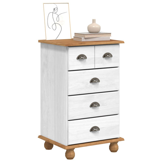 Chest of Drawer 5-Drawer ASKIM White 48.5 x 40 x 79 cm