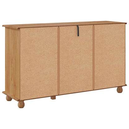 Sideboard with Drawer ASKIM 133.5 x 40 x 79 cm Solid pine wood