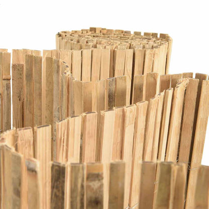 Bamboo Fence Natural 400 x 180 cm Bamboo