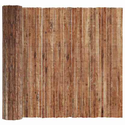 Bark Fence Brown 400 x 125cm Bark