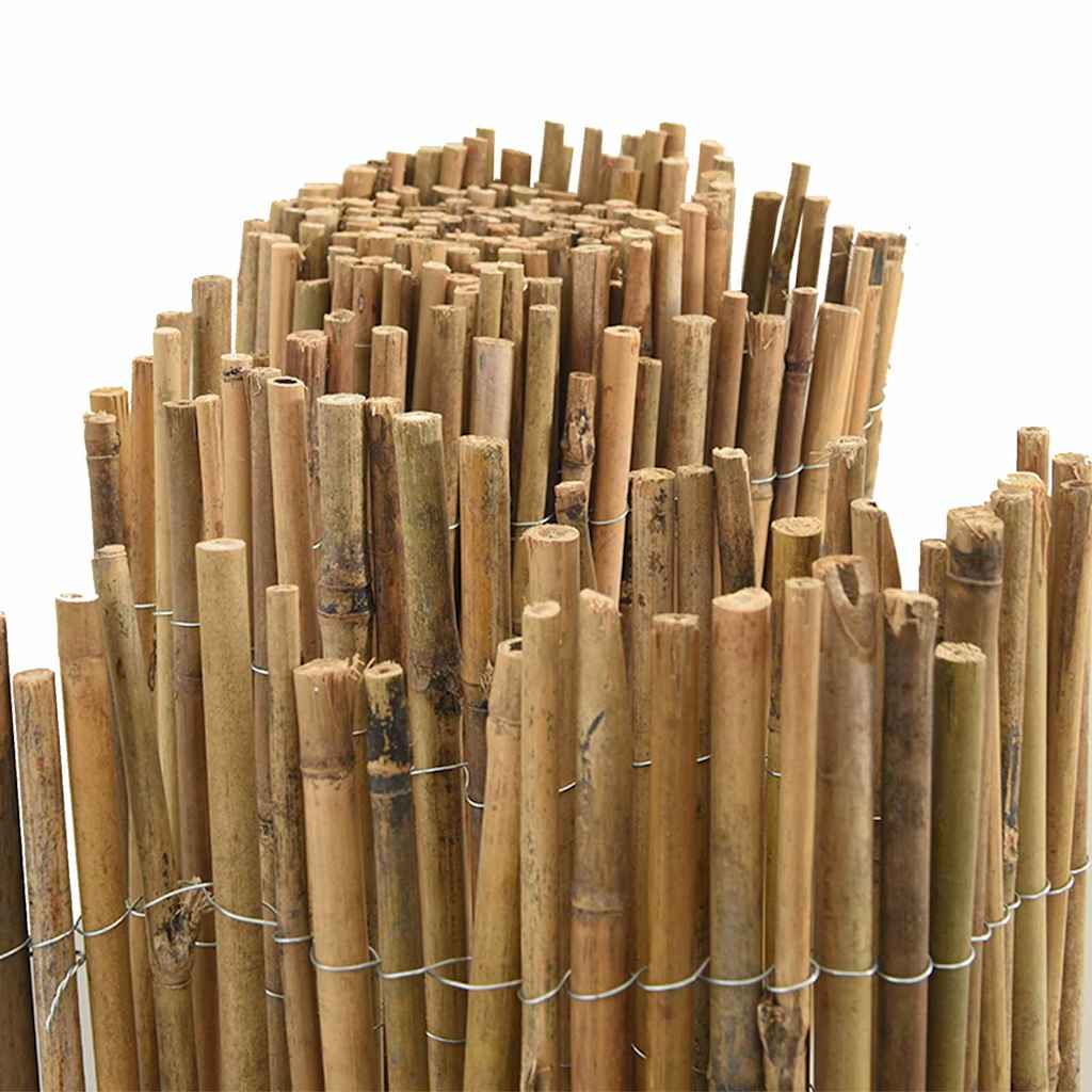Bamboo Fence Natural 300 x 180 cm Bamboo