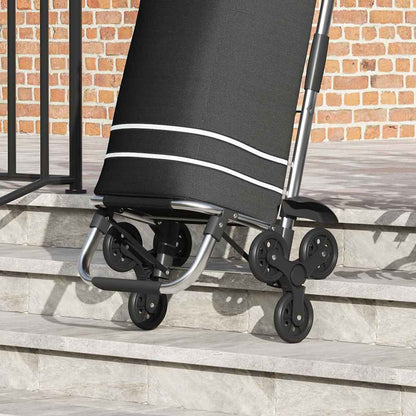 Shopping Trolley 1 Black 47 x 39 x 100.5 cm Oxford fabric