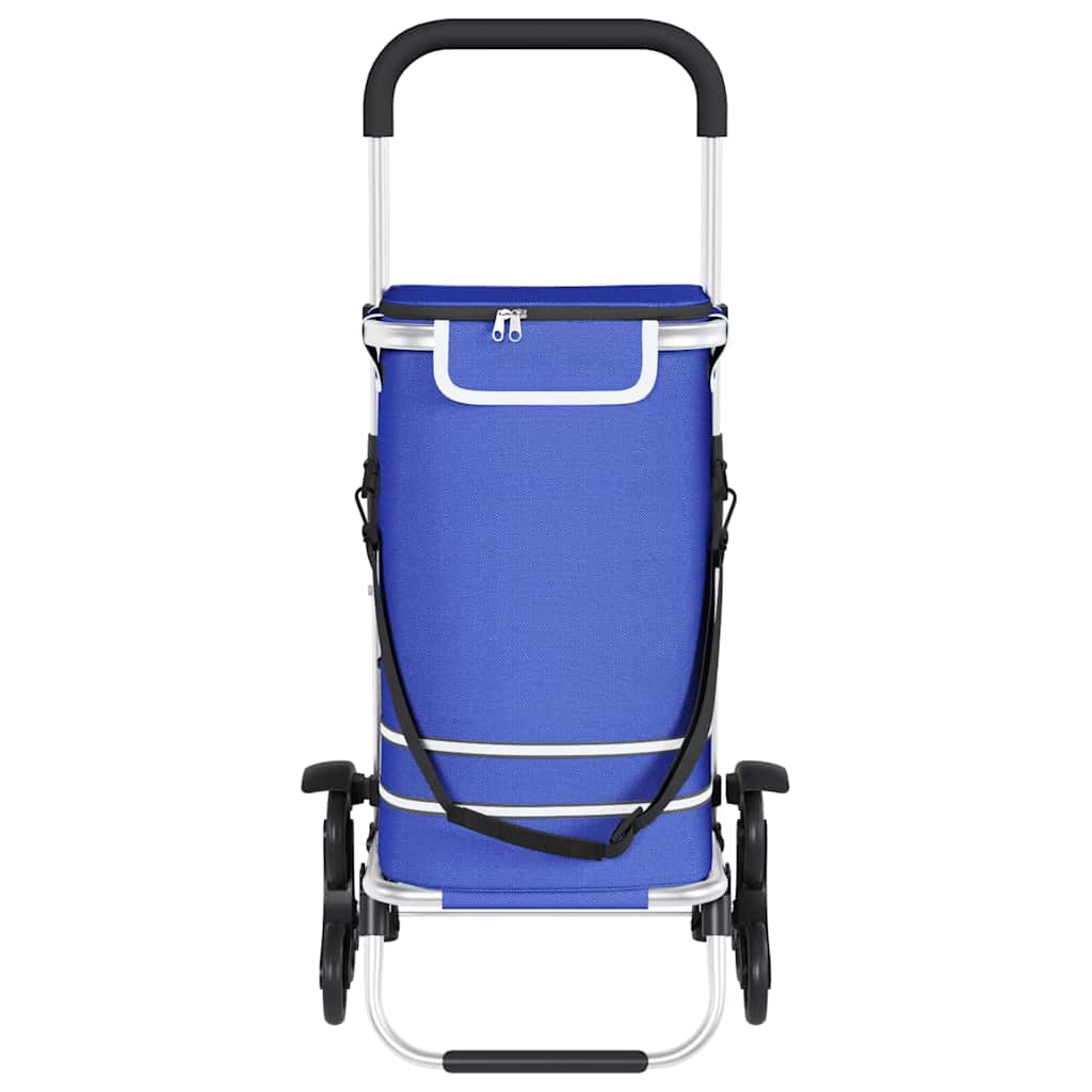 Shopping Trolley 1 Blue 47 x 39 x 100.5 cm Oxford fabric