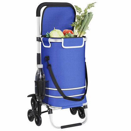 Shopping Trolley 1 Blue 47 x 39 x 100.5 cm Oxford fabric