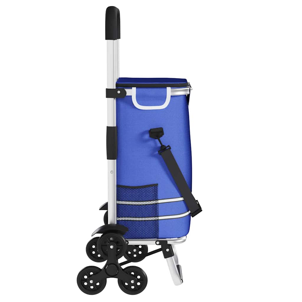 Shopping Trolley 1 Blue 47 x 39 x 100.5 cm Oxford fabric