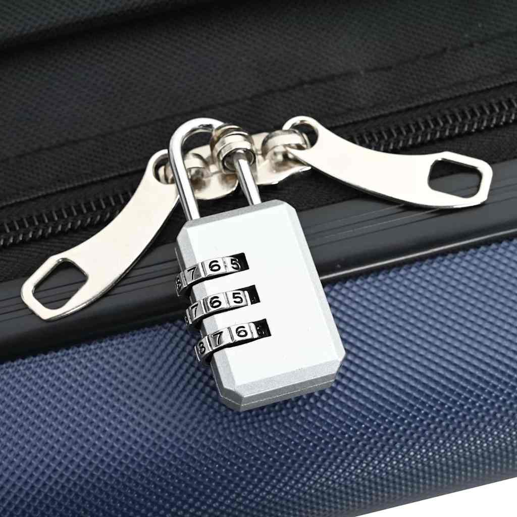 Suitcase Folding Dark blue 50 x 30 x 76 cm ABS Plastic