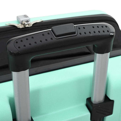 Suitcase Folding Mint green 50 x 30 x 76 cm ABS Plastic