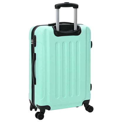 Suitcase with Lock 3 pcs Mint Green 50 x 31 x 78 cm ABS Plastic