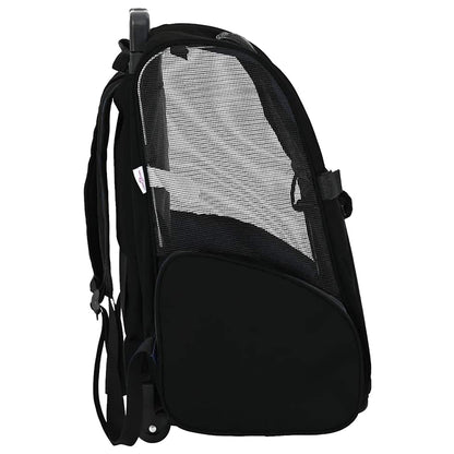 Pet Trolley 3-in-1 Design Black 48x32x(57-106) cm Oxford Fabric