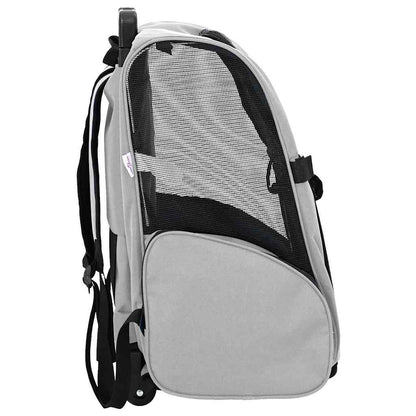 Pet Trolley 3-in-1 Design Grey 48x32x(57-106) cm Oxford Fabric