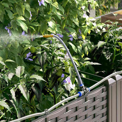 Garden Planter 3 pcs Brown 120 x 40 x 142 cm PP