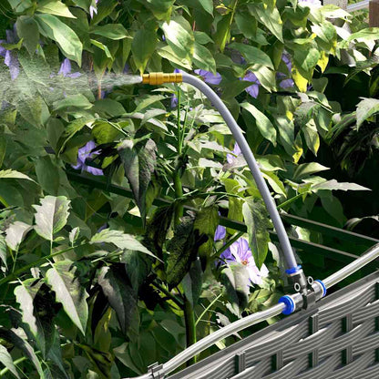Garden Planter 3 pcs Black 120 x 40 x 37.5 cm PP