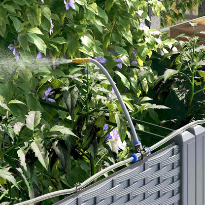 Garden Planter 2 pcs LiGht Grey 80 x 40 x 142 cm PP